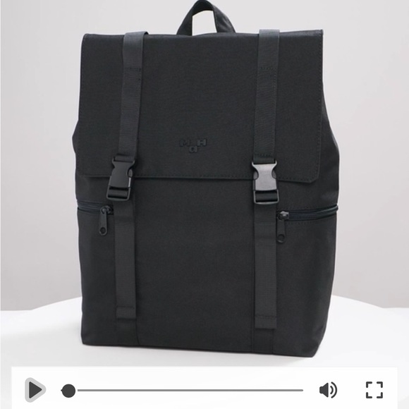 MAH SIRO BLACK BACKPACK | LARGE - Picture 1 of 6